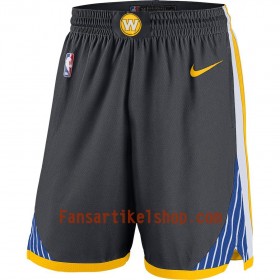 NBA Golden State Warriors Herren Shorts Grau 2018-19 Nike Swingman